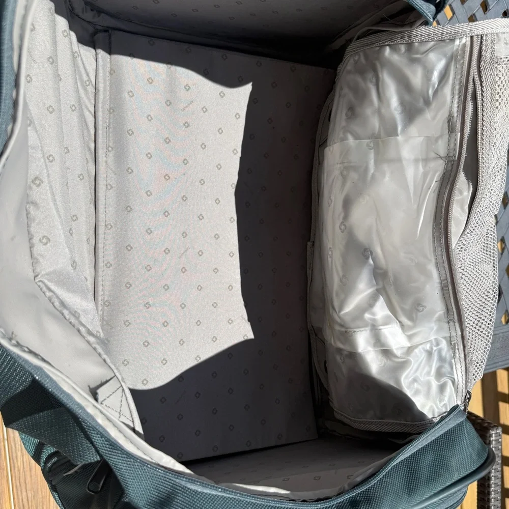 Samsonite green Travel Bag